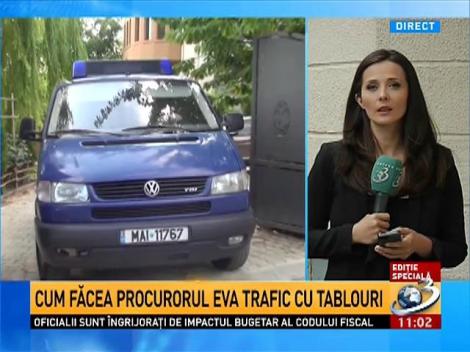 INTERCEPTĂRI. Cum făcea procurorul Eva trafic cu tablouri