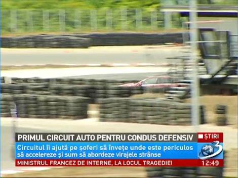 Primul circuit auto pentru condus defensiv