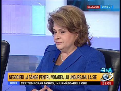 Rovana Plumb: Nominalizarea lui MRU este pripită