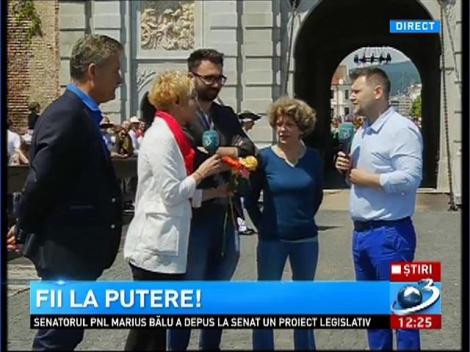 Fii la putere! Ceremonia schimbării gărzilor, la cetatea Alba Carolina, în prezenţa vedetelor Antena 3.