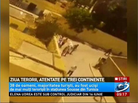 VAL de ATENTATE pe trei continente. Franţa, Tunisia, Kuwait, Somalia, ţinte ale atacatorilor