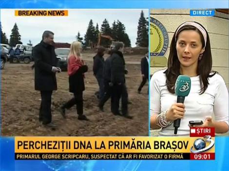 Percheziţii DNA la Primăria Braşov