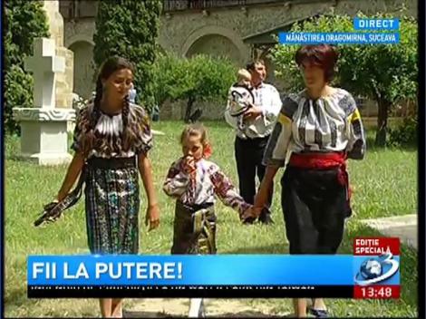 Fii la Putere! Jurnaliştii Antena 3, la Mânăstirea Dragomirna din Suceava