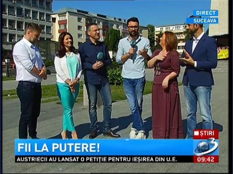 Fii la putere! Antena 3 a ajuns la Suceava, Cetatea de Scaun a Moldovei