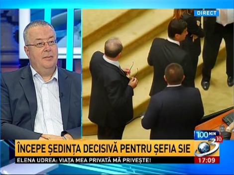 Bogdan Chirieac, după aflarea informaţiei că s-a &icirc;ntrunit cvorumul la votul pentru şefia SIE: ACUM, Mihai Răzvan Ungureanu este noul director al SIE