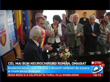 Leon Dănăilă, cel mai bun neurochirurg român. "Am făcut totul din pasiune"