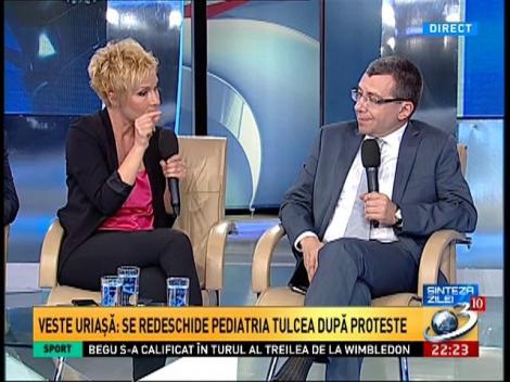 Dana Grecu, către Mihai Voicu: Vă bateţi joc de mine?