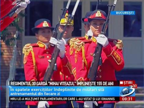 Regimentul 30 gardă "Mihai Viteazul" &icirc;mplineşte 155 de ani