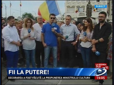 Fii la putere! Antena 3 este la Târgovişte