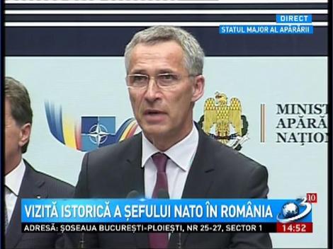 Discursul secretarului general al NATO