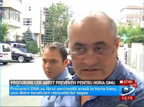 Procurorii cer arest preventiv pentru Horia Simu