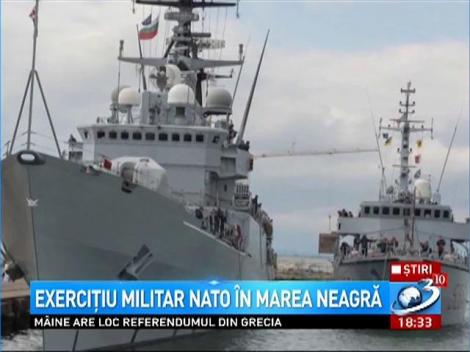 Exerciţiu militar NATO &icirc;n Marea Neagră