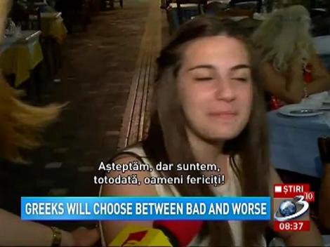Antena 3 Headlines: Greeks will choose between bad and worse