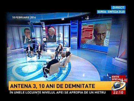 Antena 3, 10 ani de demnitate-Octav Bjoza