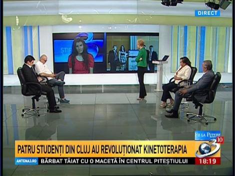 4 studenţi din Cluj au revoluţionat kinetoterapia