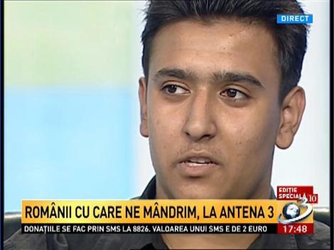 T&acirc;nărul violonist &icirc;şi doreşte ca tinerele talente să fie promovate