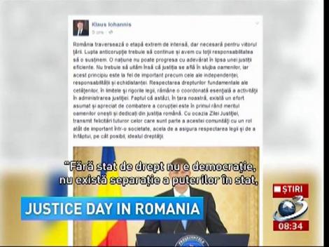 Justice day in Romania