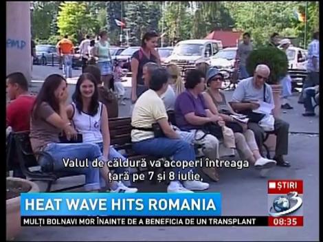 Heat wave hits Romania