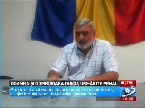 Doamna şi domnişoara Duicu, urmărite penal