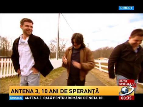 Antena 3, 10 ani de speranţă: Petrică C&acirc;şlaru