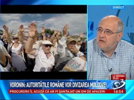 La Ordinea Zilei: Mitingul pentru Unirea cu Rom&acirc;nia &icirc;l irită pe Voronin
