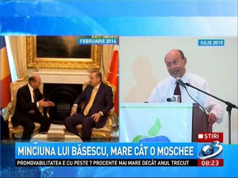 Traian Băsescu are un discurs duplicitar