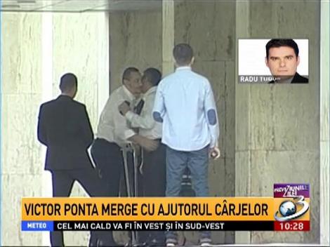 Premierul Ponta &icirc;și reia atribuțiile la Palatul VIctoria