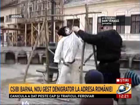 Csibi Barna, nou gest denigrator la adresa Rom&acirc;niei