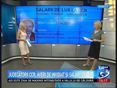 100 de minute: Salarii de lux la CCR