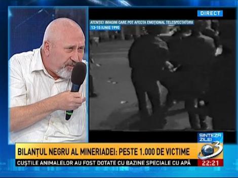 Cristian Troncotă: Definiţia terorismului se potriveşte mineriadelor