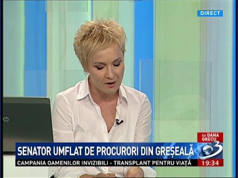 Senator, audiat de DNA din greşeală