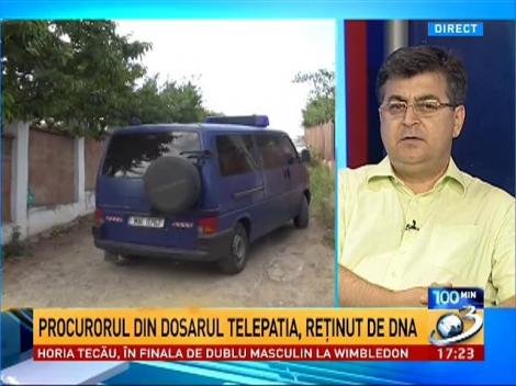 Procurorul din dosarul "Telepatia" a fost reţinut de DNA. Emilian Eva, acuzat de luare de mită, spălare de bani şi fals &icirc;n declaraţii
