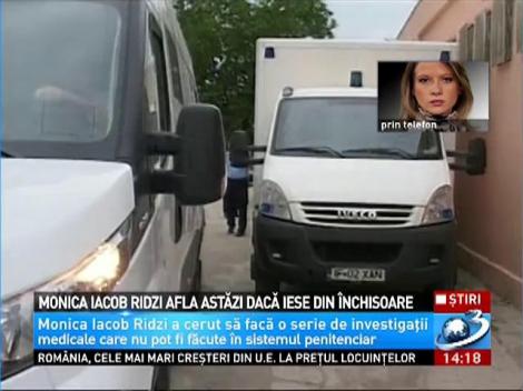 Monica Iacob Ridzi află în Septembrie dacă scapă din închisoare