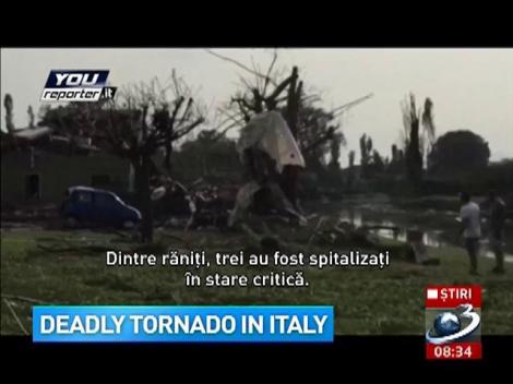 Deadly tornado in Italy