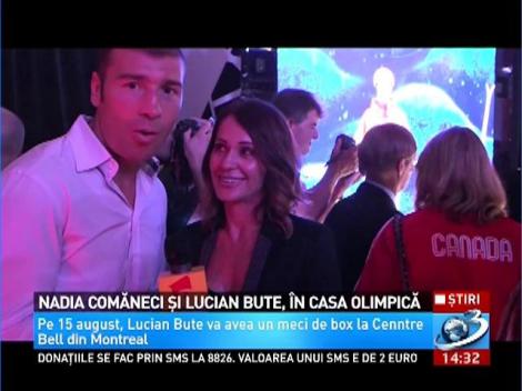 Nadia Comăneci şi Lucian Bute, &icirc;n Casa Olimpică