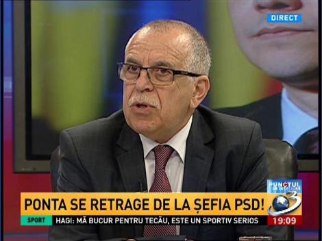 Punctul de &icirc;nt&acirc;lnire. Victor Boştinaru: Sunt surprins şi m&acirc;hnit de decizia lui Victor Ponta