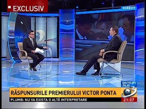 Ponta: Procurorul trebuie să dovedească că sunt vinovat