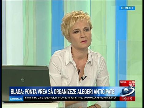 La Ordinea zilei. Dobre: Ponta &icirc;şi poate lămuri problemele din justiţie fără să părăsească Guvernul