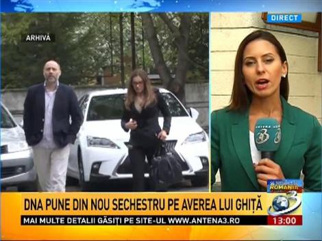 DNA pune din nou sechestru pe averea lui Ghiţă
