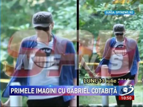 Primele imagini cu Gabriel Cotabiţă