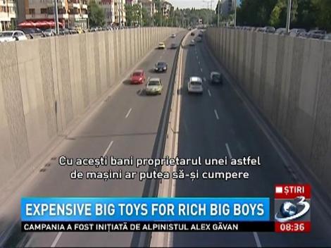 Expensive big toys for rich big boys