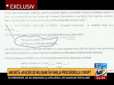 Anchetă: Afaceri de milioane în familia procurorului corupt