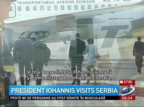President Iohannis visits Serbia