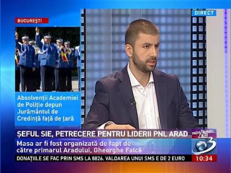 Şeful SIE, petrecere pentru liderii PNL Arad