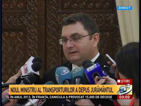 Declaraţia lui Iulian Matache, după ce a depus jurăm&acirc;ntul