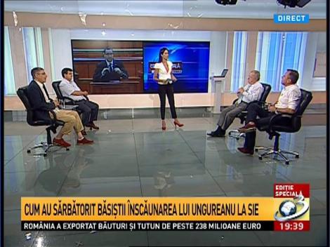 Ediţie Specială. Cum au sărbătorit băsiştii &icirc;nscăunarea lui Ungureanu la SIE