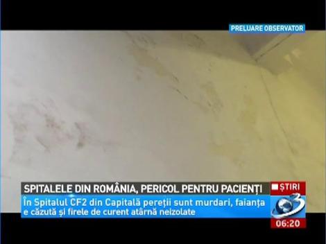Spitalele din Rom&acirc;nia, pericol pentru pacienţi