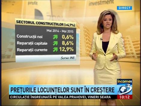 Income. Preţurile locuinţelor sunt în creştere