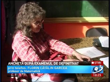 Anchetă după examenul de definitivat