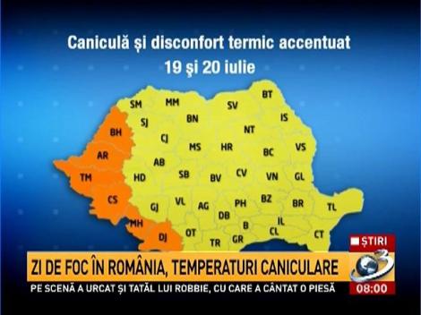 Cod portocaliu de caniculă în 6 judeţe